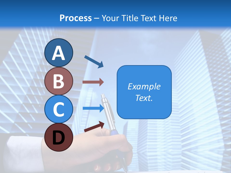 Glass Growth People PowerPoint Template