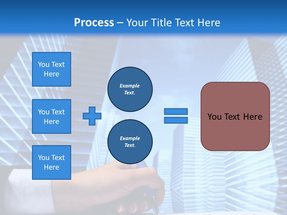 Glass Growth People PowerPoint Template