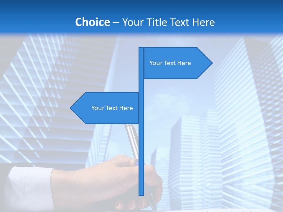 Glass Growth People PowerPoint Template