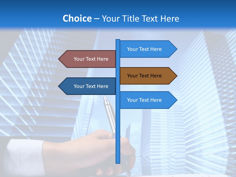 Glass Growth People PowerPoint Template