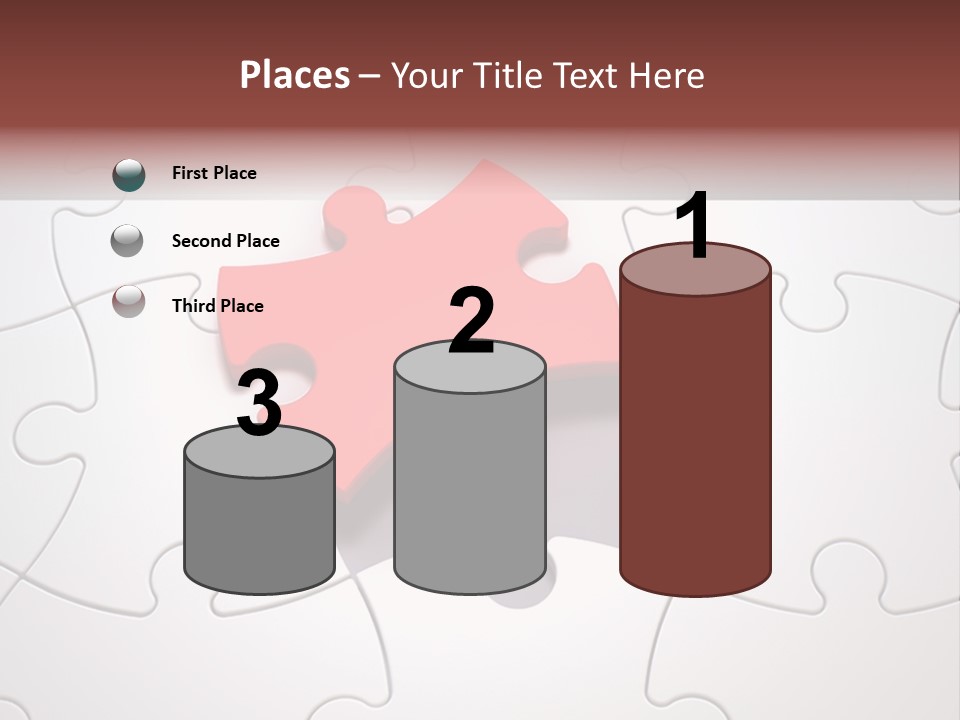 Teamwork Incomplete Unique PowerPoint Template