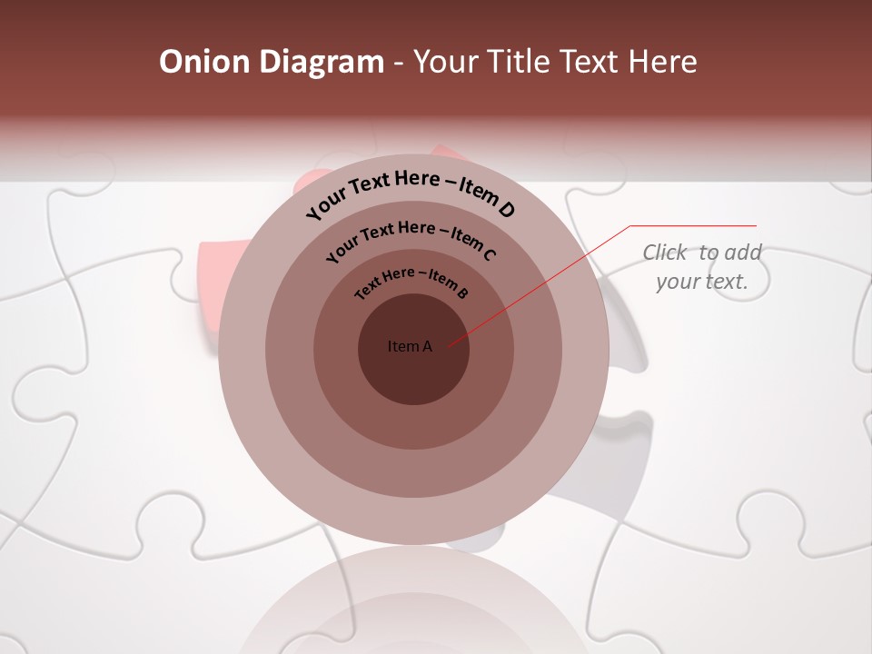 Teamwork Incomplete Unique PowerPoint Template