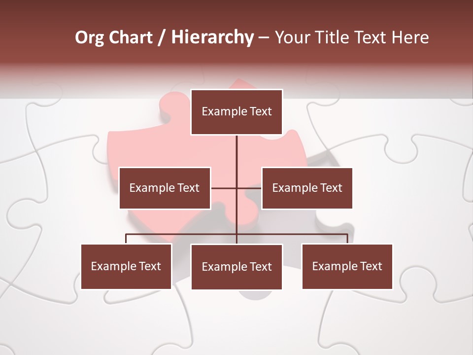 Teamwork Incomplete Unique PowerPoint Template