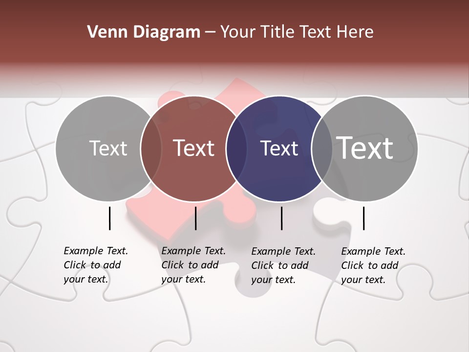 Teamwork Incomplete Unique PowerPoint Template