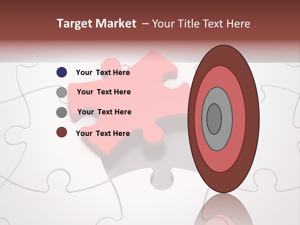 Teamwork Incomplete Unique PowerPoint Template