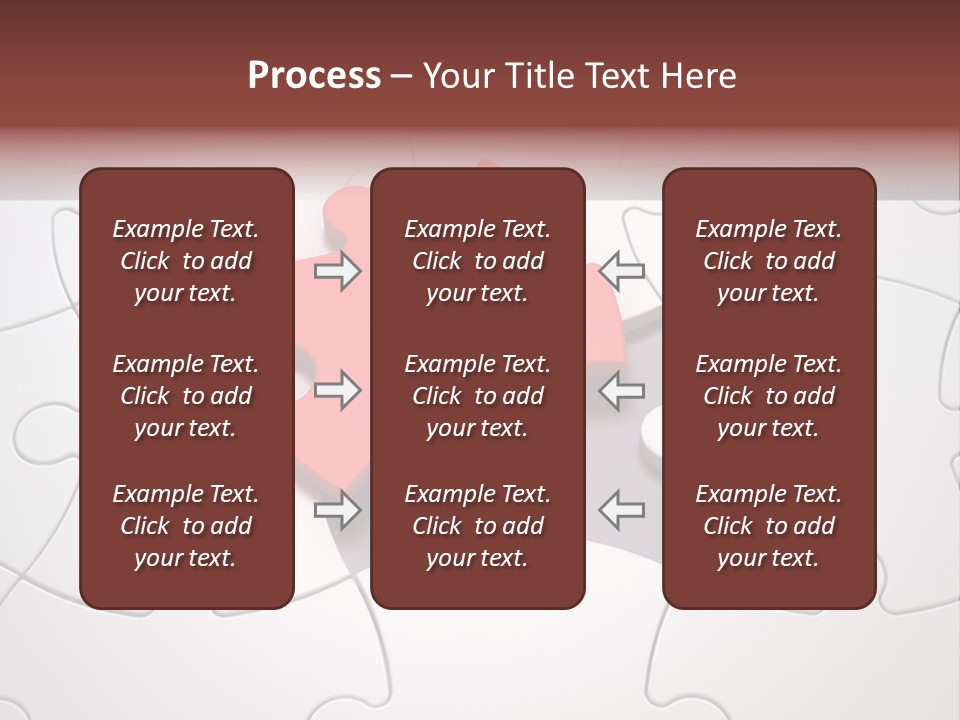 Teamwork Incomplete Unique PowerPoint Template