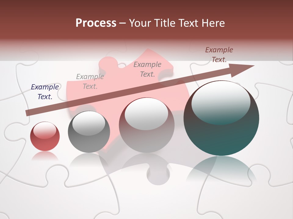 Teamwork Incomplete Unique PowerPoint Template