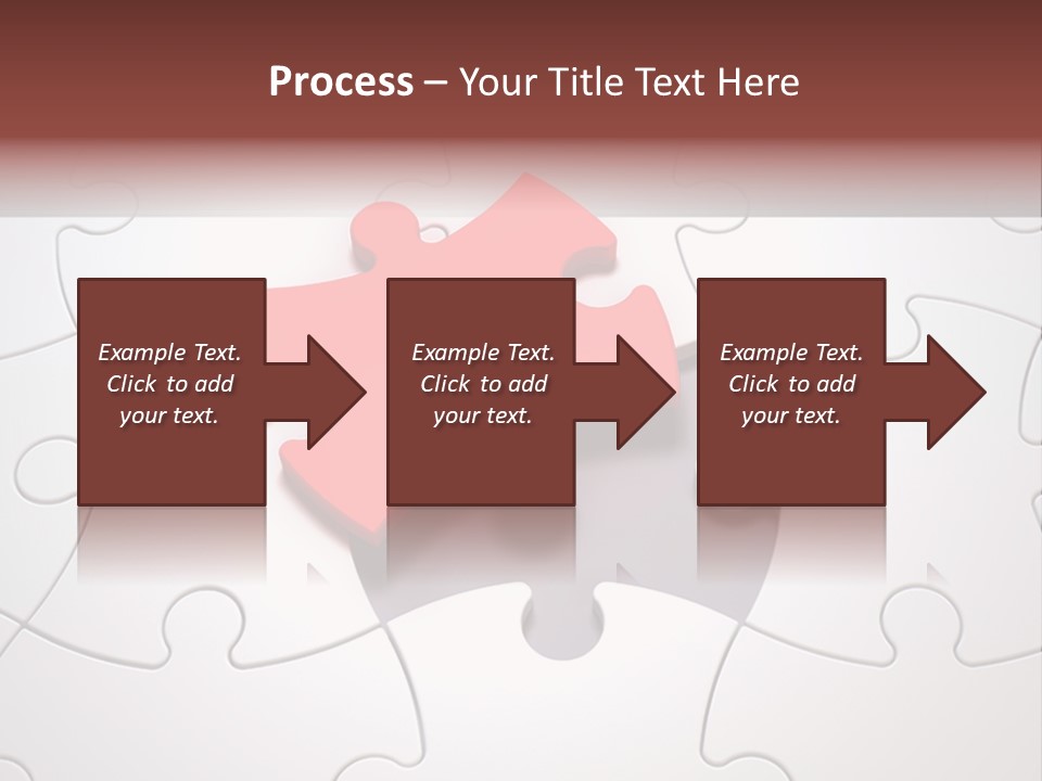 Teamwork Incomplete Unique PowerPoint Template