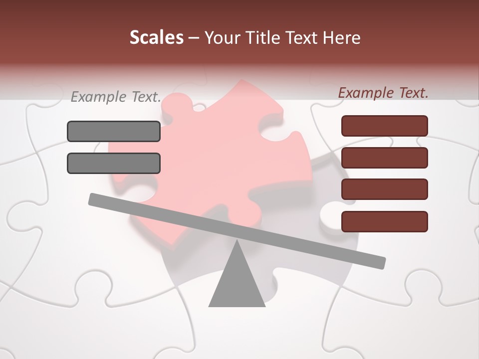 Teamwork Incomplete Unique PowerPoint Template
