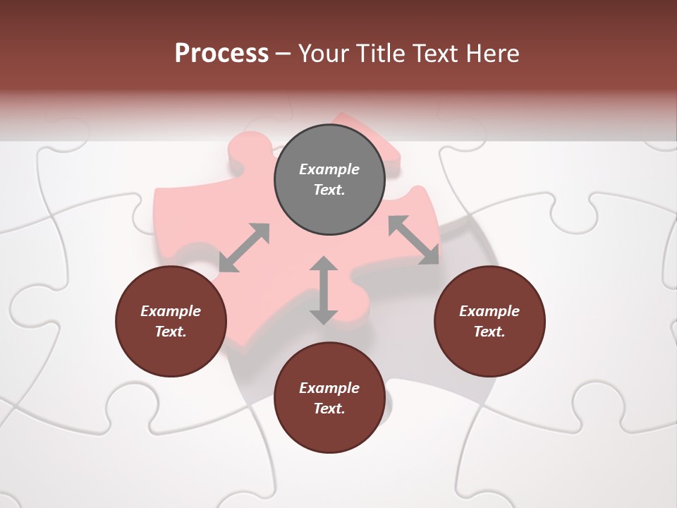 Teamwork Incomplete Unique PowerPoint Template