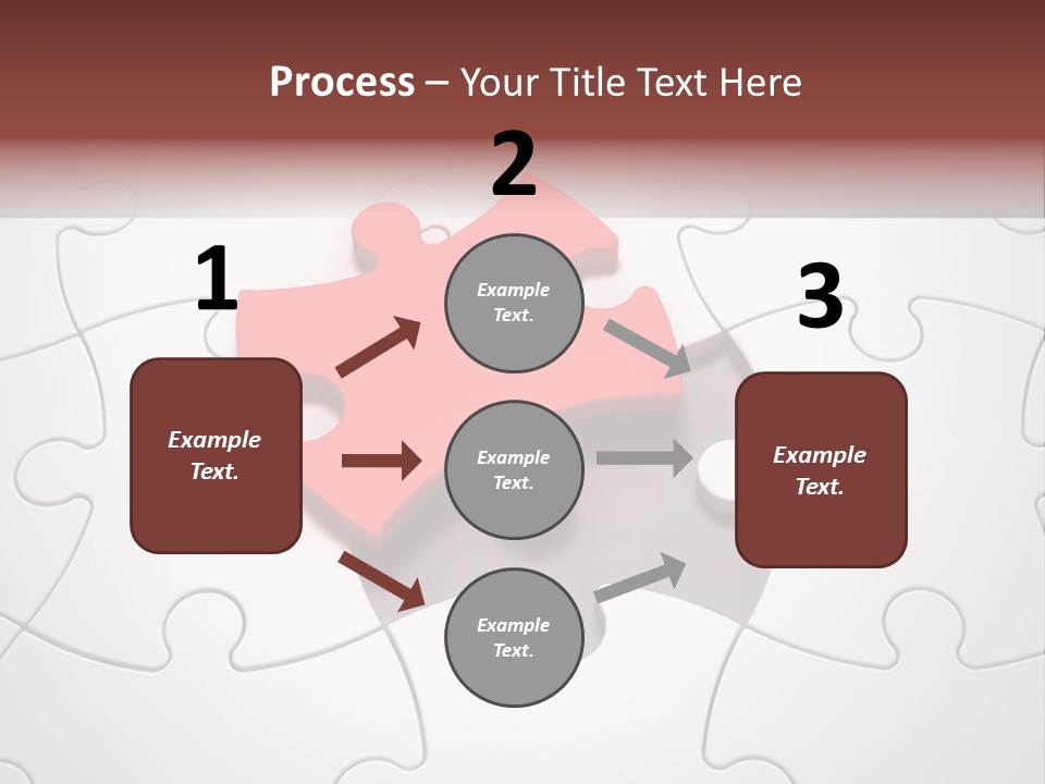 Teamwork Incomplete Unique PowerPoint Template