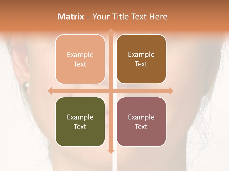 Care Effect Portrait PowerPoint Template