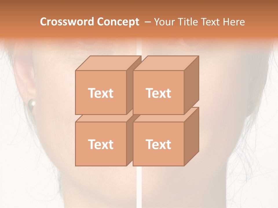 Care Effect Portrait PowerPoint Template