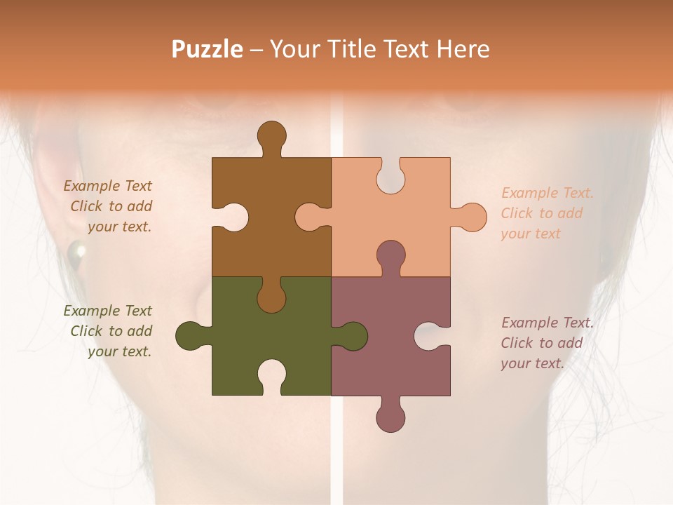 Care Effect Portrait PowerPoint Template