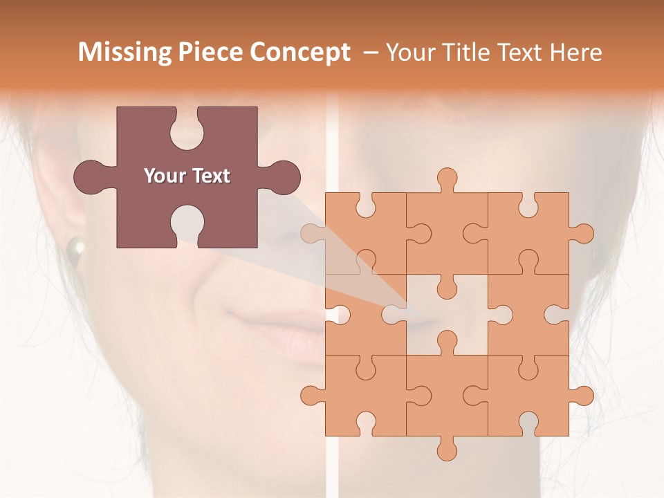 Care Effect Portrait PowerPoint Template