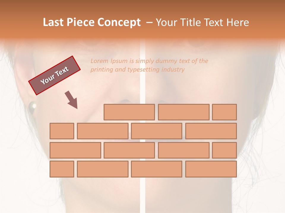 Care Effect Portrait PowerPoint Template