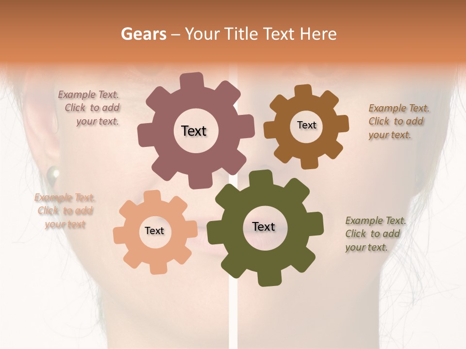 Care Effect Portrait PowerPoint Template