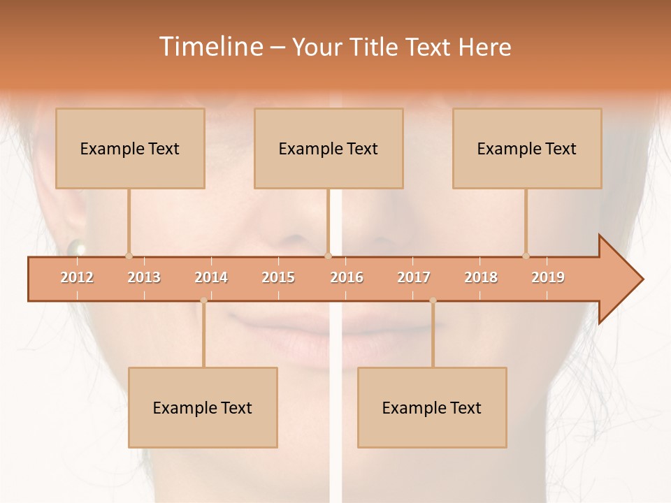 Care Effect Portrait PowerPoint Template