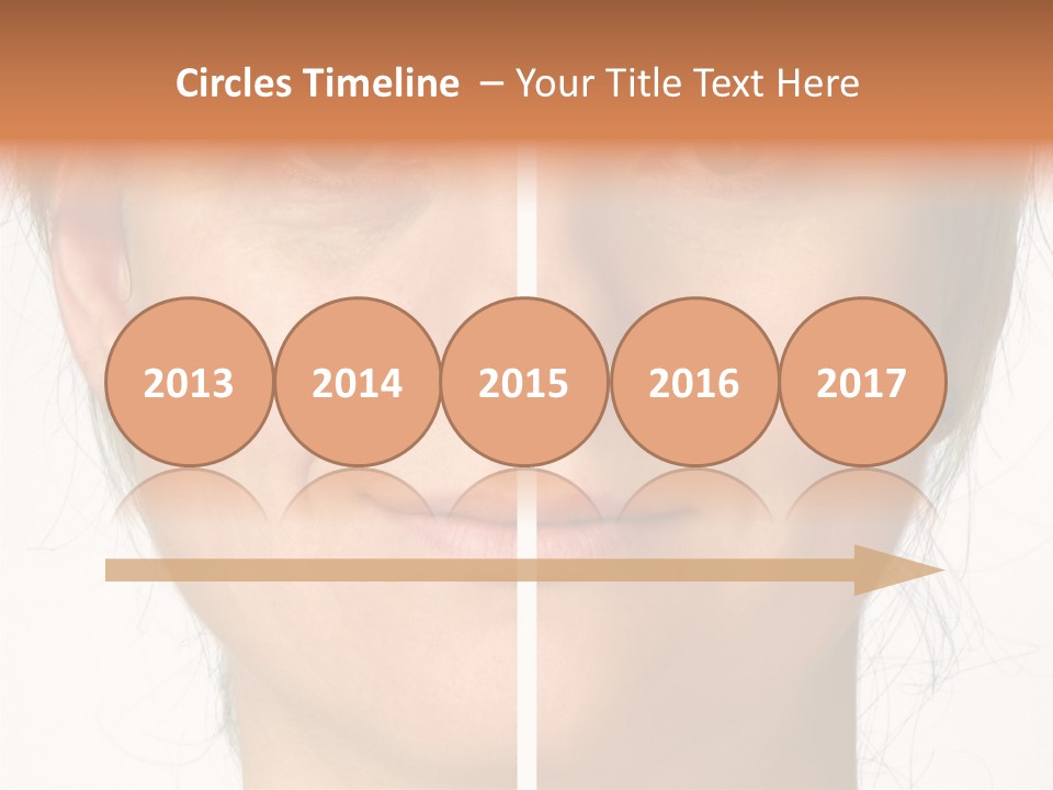 Care Effect Portrait PowerPoint Template