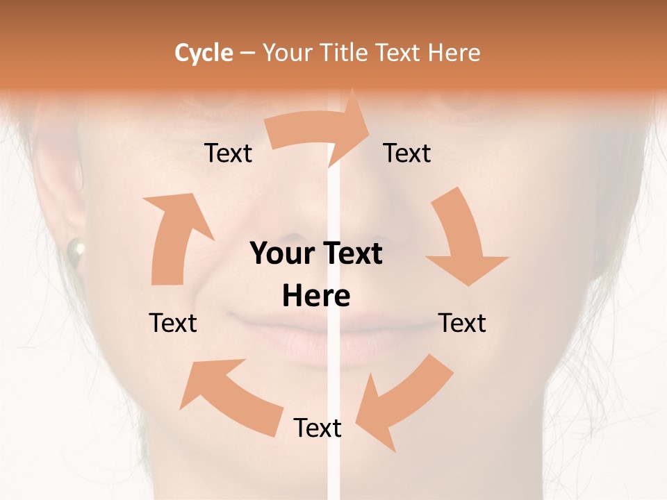 Care Effect Portrait PowerPoint Template