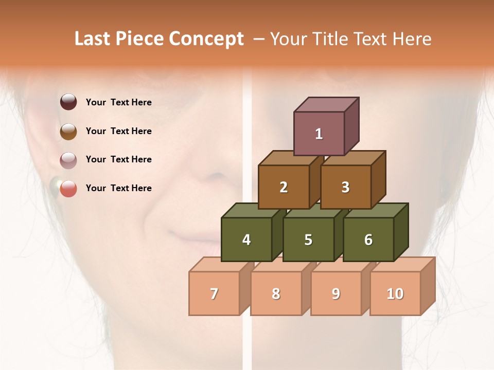 Care Effect Portrait PowerPoint Template