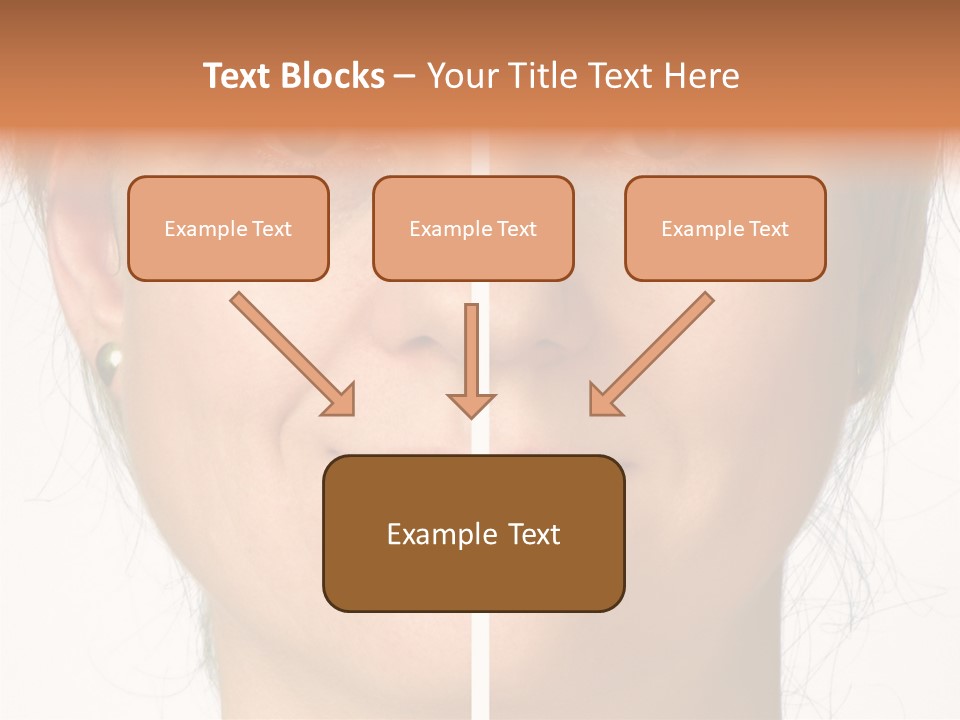 Care Effect Portrait PowerPoint Template