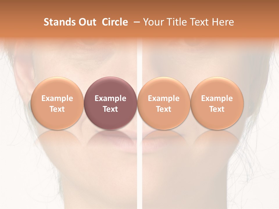 Care Effect Portrait PowerPoint Template