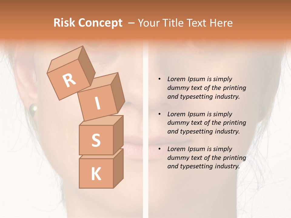 Care Effect Portrait PowerPoint Template