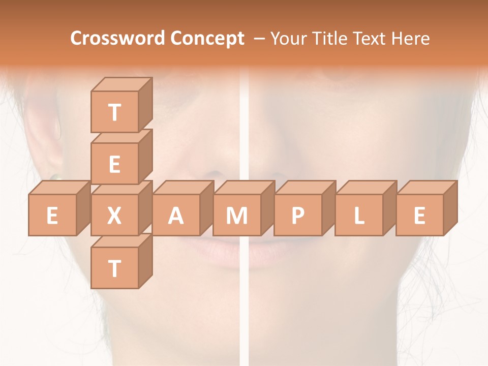 Care Effect Portrait PowerPoint Template