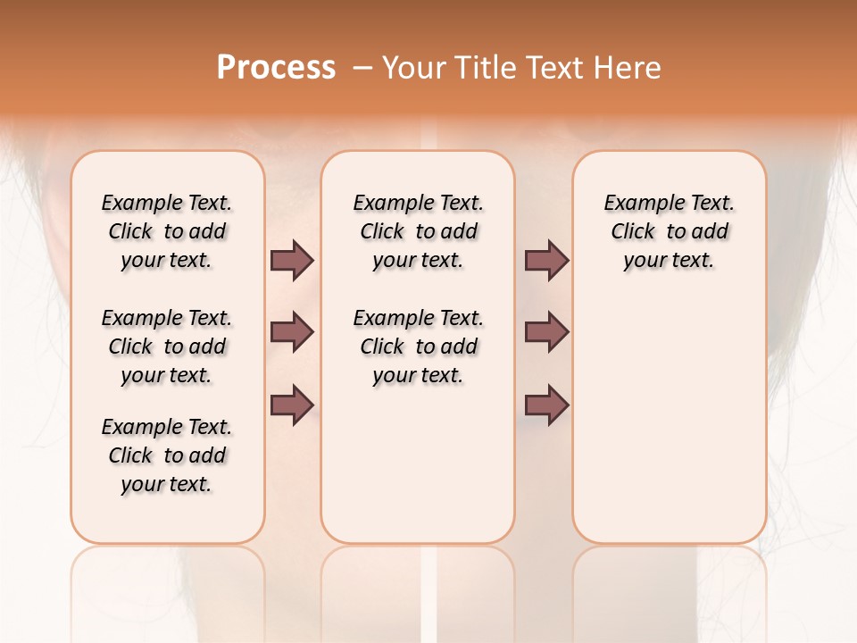 Care Effect Portrait PowerPoint Template