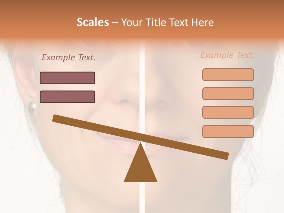 Care Effect Portrait PowerPoint Template