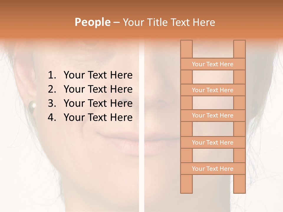 Care Effect Portrait PowerPoint Template