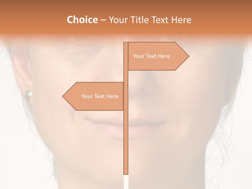 Care Effect Portrait PowerPoint Template