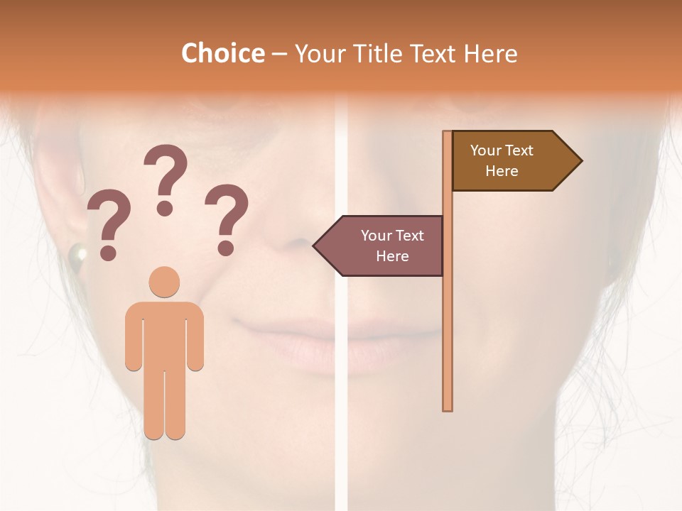 Care Effect Portrait PowerPoint Template