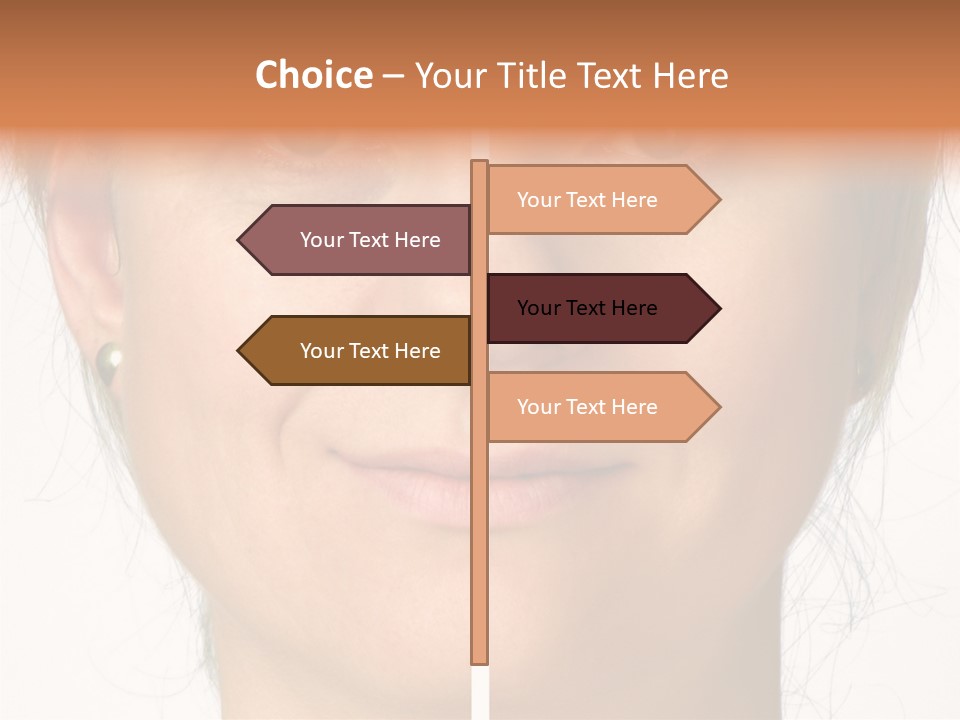 Care Effect Portrait PowerPoint Template