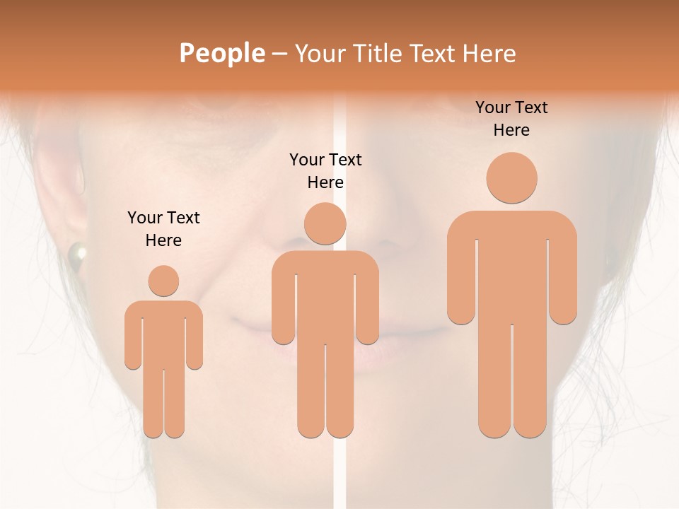 Care Effect Portrait PowerPoint Template