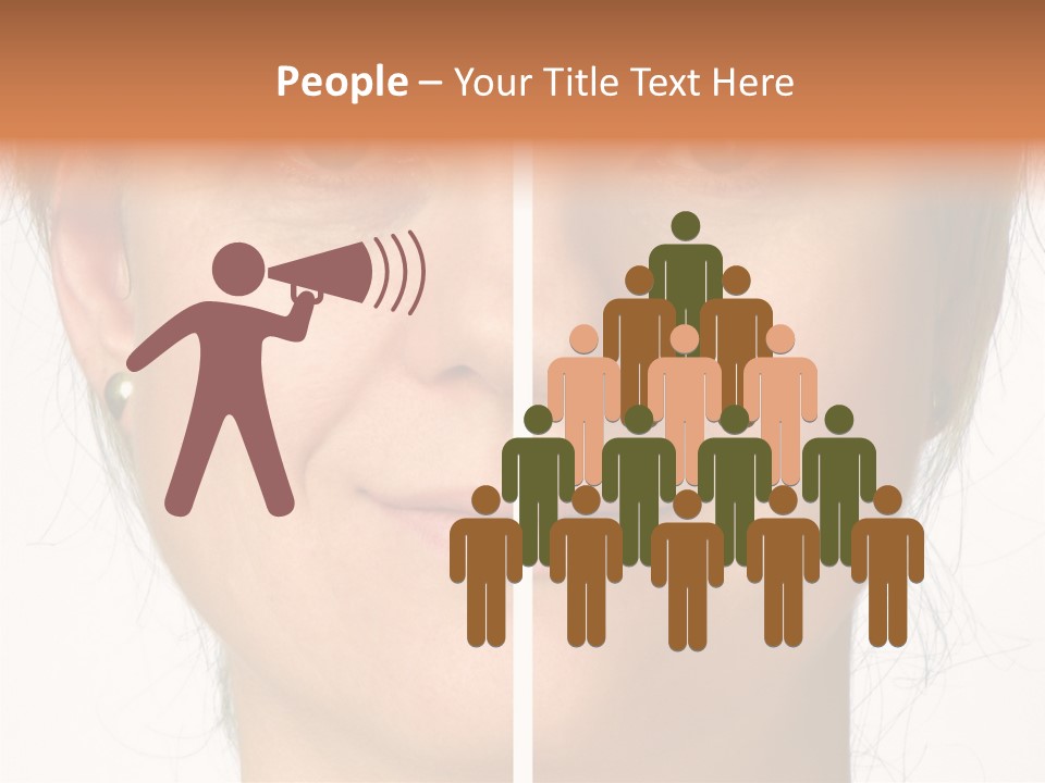 Care Effect Portrait PowerPoint Template