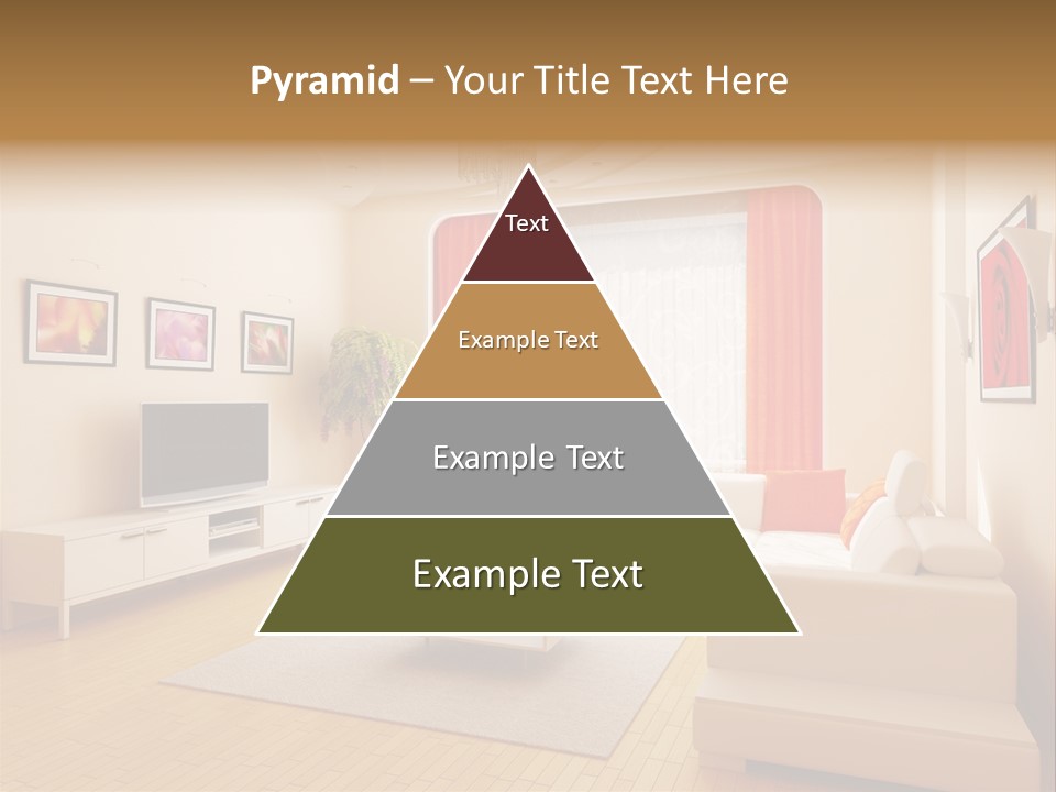 Floor Illuminated Indoors PowerPoint Template