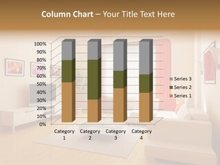 Floor Illuminated Indoors PowerPoint Template