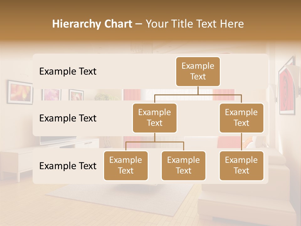 Floor Illuminated Indoors PowerPoint Template