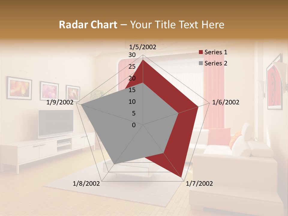 Floor Illuminated Indoors PowerPoint Template