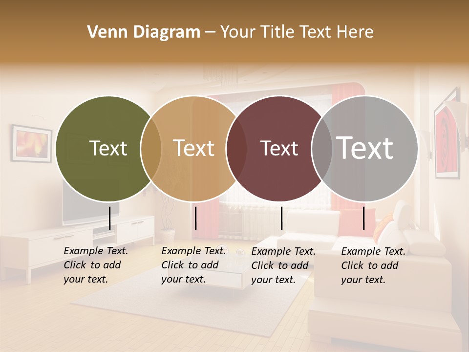 Floor Illuminated Indoors PowerPoint Template