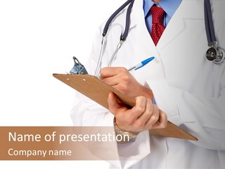 Doctor Practitioner Professional PowerPoint Template