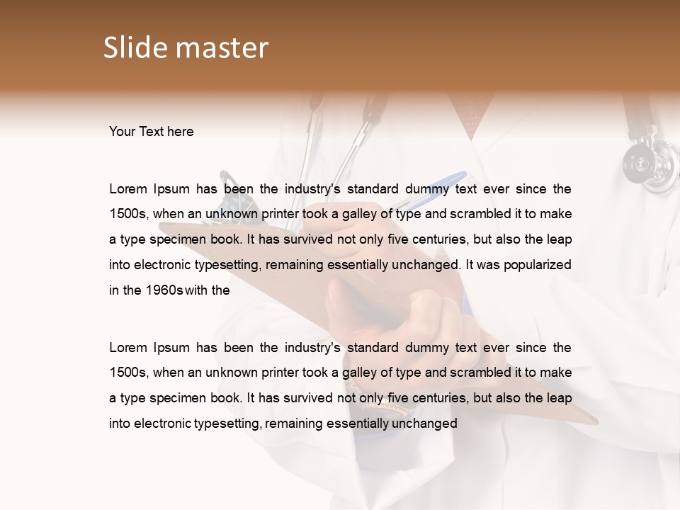 Doctor Practitioner Professional PowerPoint Template