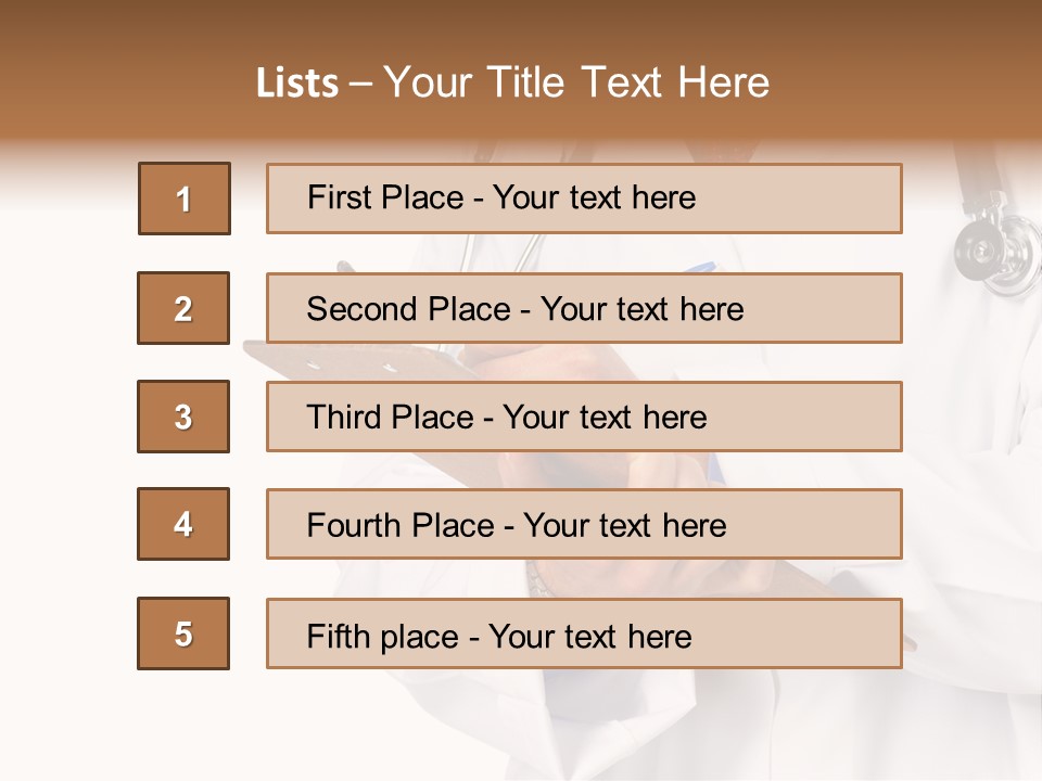 Doctor Practitioner Professional PowerPoint Template
