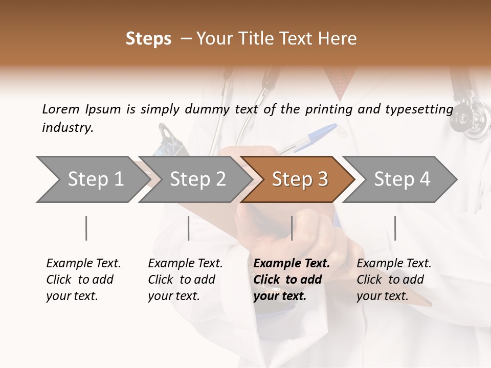 Doctor Practitioner Professional PowerPoint Template