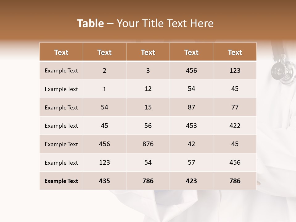 Doctor Practitioner Professional PowerPoint Template