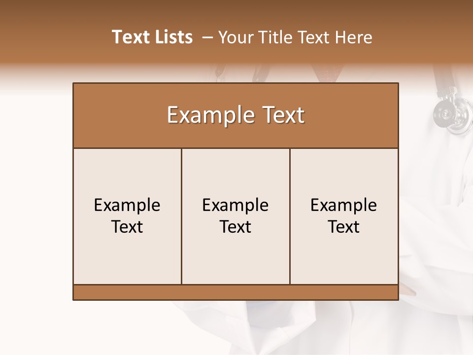 Doctor Practitioner Professional PowerPoint Template
