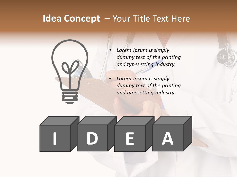 Doctor Practitioner Professional PowerPoint Template