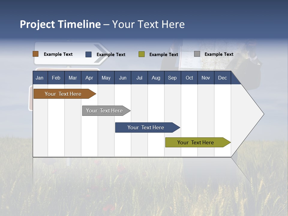 Cartography Exploration Backpacker PowerPoint Template